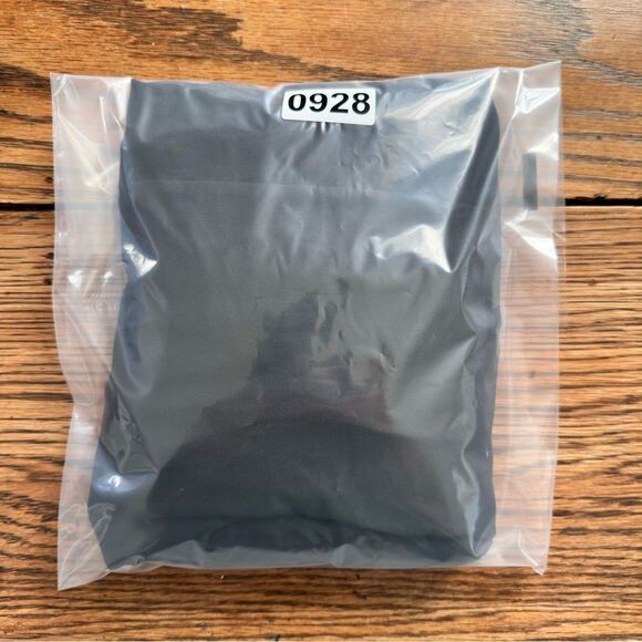 Soft Surroundings Black Tunic Blouse Deep V-Neck Collared Semi Sheer‎ Size LP - Picture 7 of 7